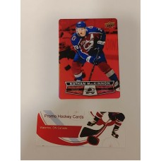 DC-44 Nathan MacKinnon Red Parallel Die Cut Set 2021-22 Tim Hortons UD Upper Deck DC-44 Nathan MacKinnon Red Parallel Die Cut Set 2021-22 Tim Hortons UD Upper Deck